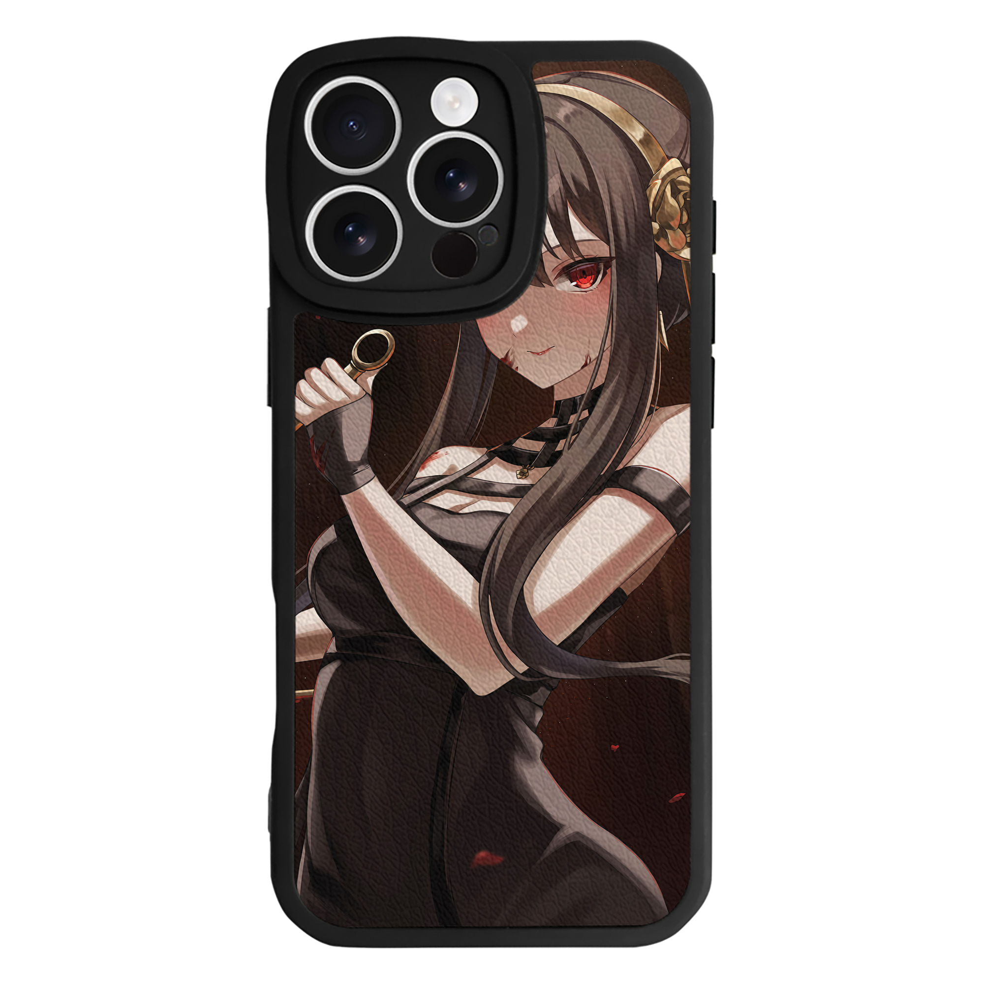 （画像用） SPY×FAMILY间谍家家酒 【iPhone 16シリーズ対応】シリコンスマホケース（レザー調） 材質：シリコン